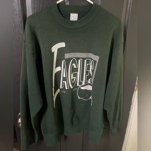 Old school Philadelphia Eagles crew neck sweater
